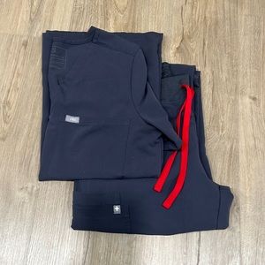 Figs scrub set. Small Catarina too & small petite Kade pants